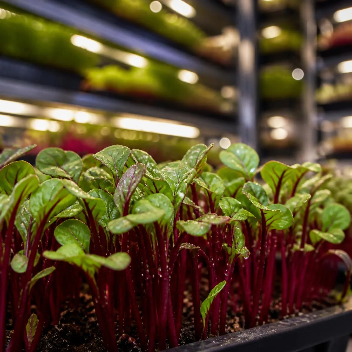 Beetroot microgreens microgreens